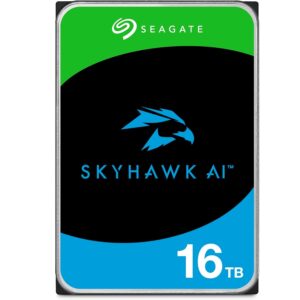 Seagate Skyhawk AI 16TB 3.5 Inch SATA 6Gb/s 512MB Cache Video Internal Hard Drive ( ST16000VE004)