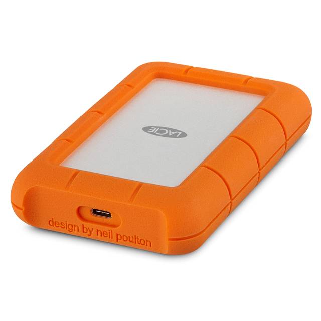 LaCie Rugged USB-C 4 TB Portable External Hard Drive ( STFR4000800 ) - Image 2