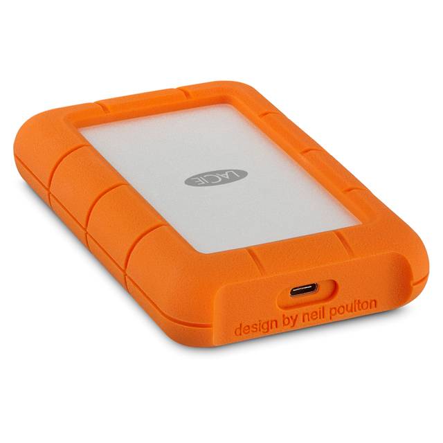 LaCie Rugged USB-C 4 TB Portable External Hard Drive ( STFR4000800 ) - Image 3