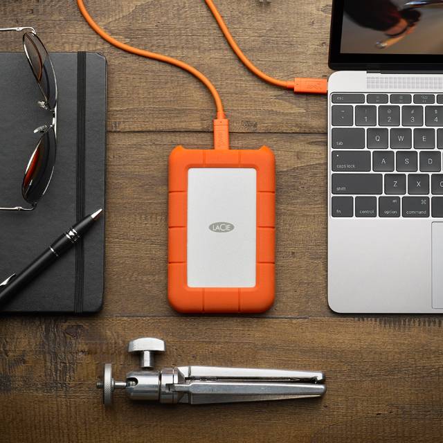 LaCie Rugged USB-C 4 TB Portable External Hard Drive ( STFR4000800 ) - Image 5