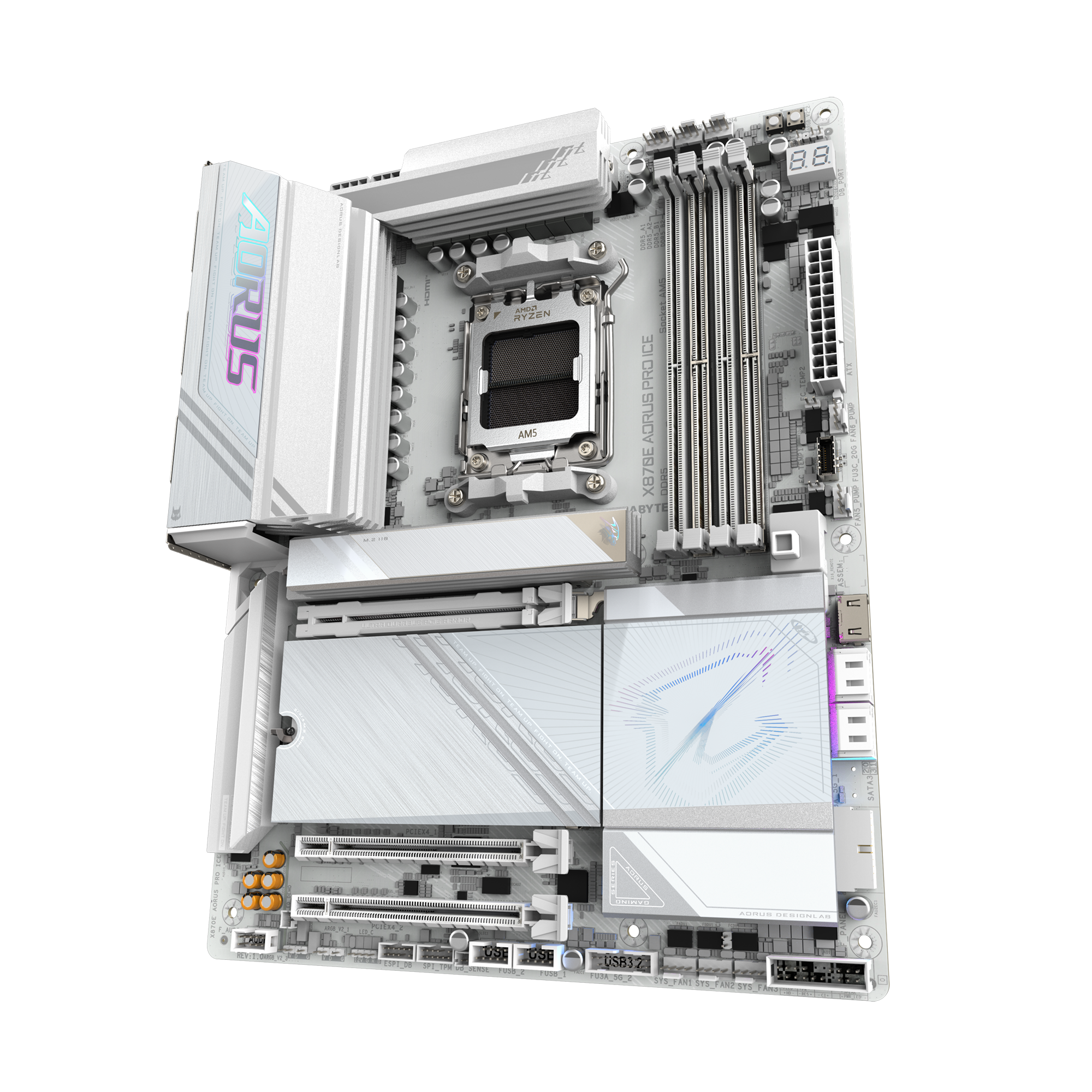 Gigabyte X870E AORUS PRO ICE (rev. 1.1) ATX Motherboard ( AMD