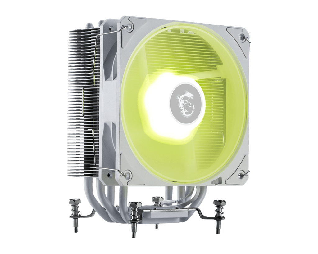 MSI MAG COREFROZR AA13 ARGB 120mm White CPU Air Cooler ( 306-7ZWHA21-L80 ) - Image 2