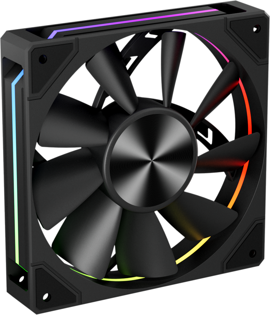 Ant Esports Glacius-240D 240mm ARGB AM5/LGA1851 Black AIO CPU Liquid Cooler With Display ( AESP0377 ) - Image 4