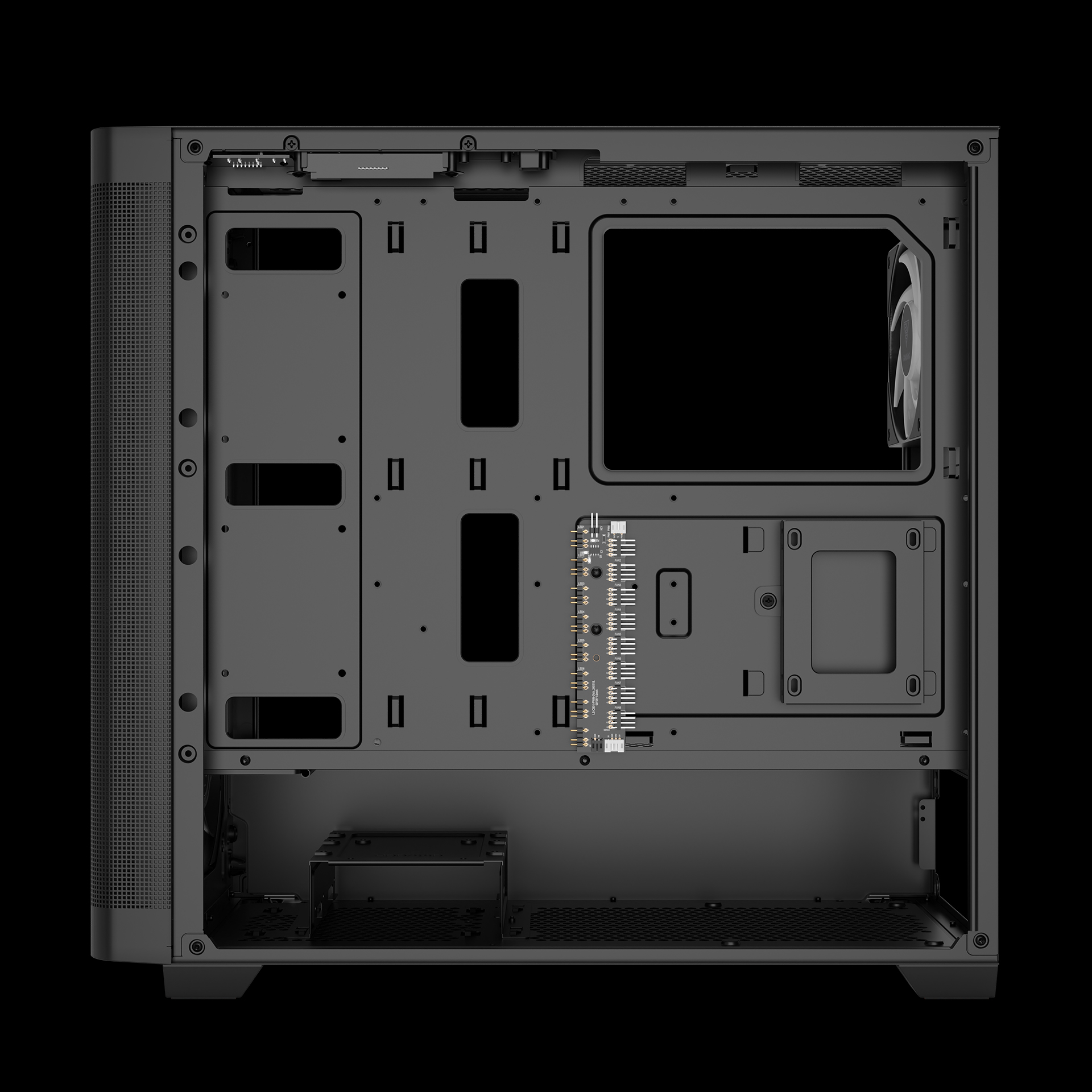 Gamdias ATHENA M3 E-ATX MID Tower Tempered Glass Side Panel Black Pc ...