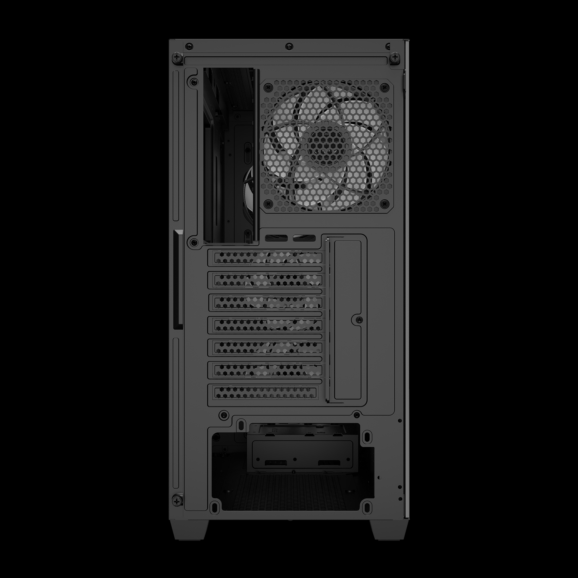 Gamdias ATHENA M3 E-ATX MID Tower Tempered Glass Side Panel Black Pc ...