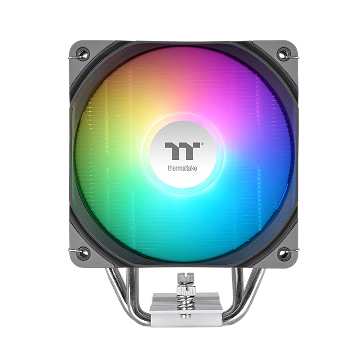 Thermaltake UX400 ARGB Sync Black CPU Air Cooler With Four Ø6Mm U-Shaped Copper Heat Pipes And A 120mm High-Airflow Fan ( CL-P142-AL12SW-A ) - Image 2