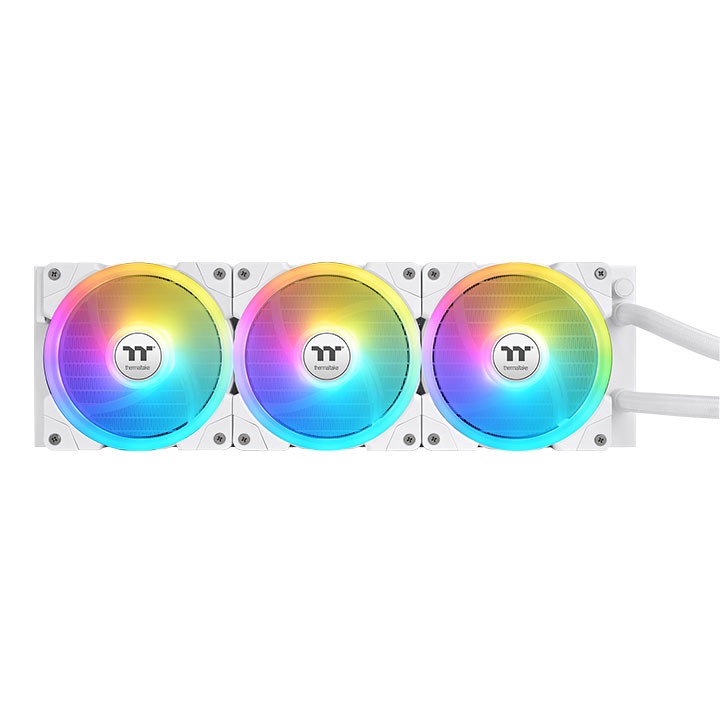 Thermaltake MAGFloe 360 Ultra ARGB Sync Snow Edition AIO Cpu Liquid Cooler With Large 3.95” Square LCD Display ( CL-W433-PL12SW-A ) - Image 4
