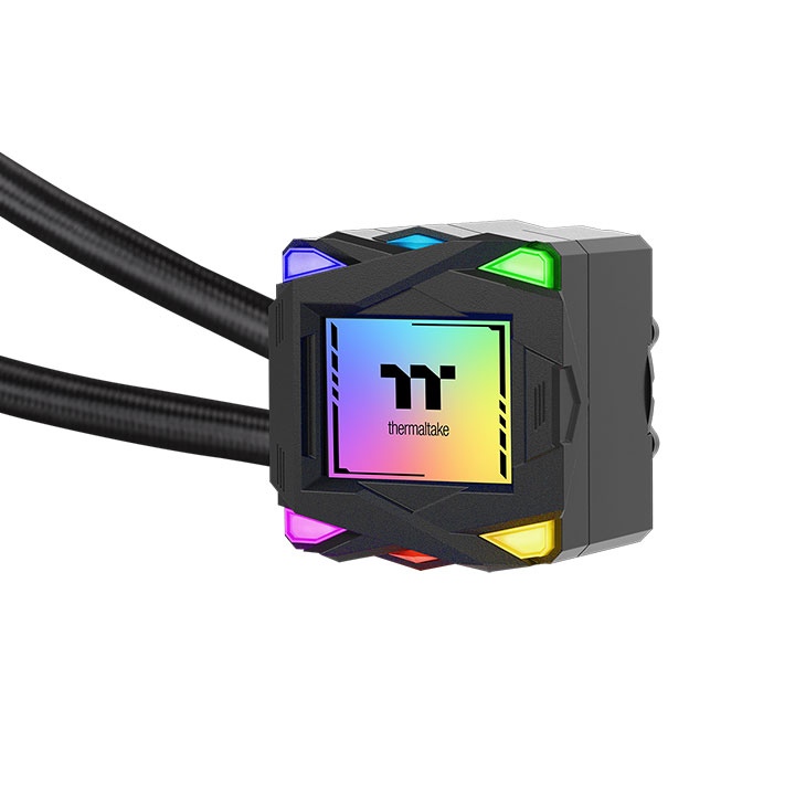 Thermaltake LA240 ARGB Sync 240mm AIO Black Cpu Liquid Cooler With Two High-Performance 120mm ARGB Fans ( CL-W457-PL12SW-A ) - Image 2