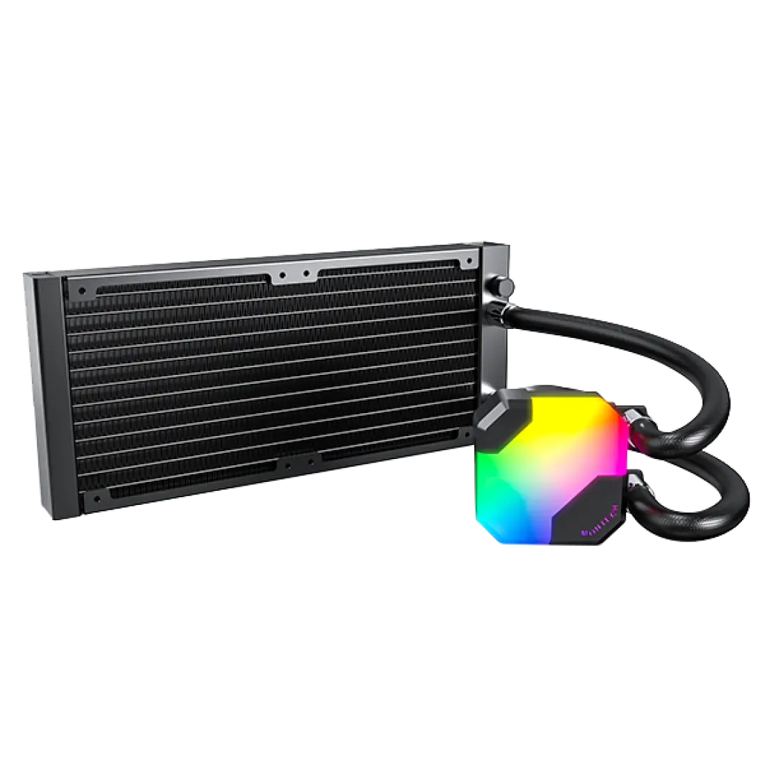 Montech HyperFlow ARGB 240 Black 240mm CPU Liquid Cooler - Image 3