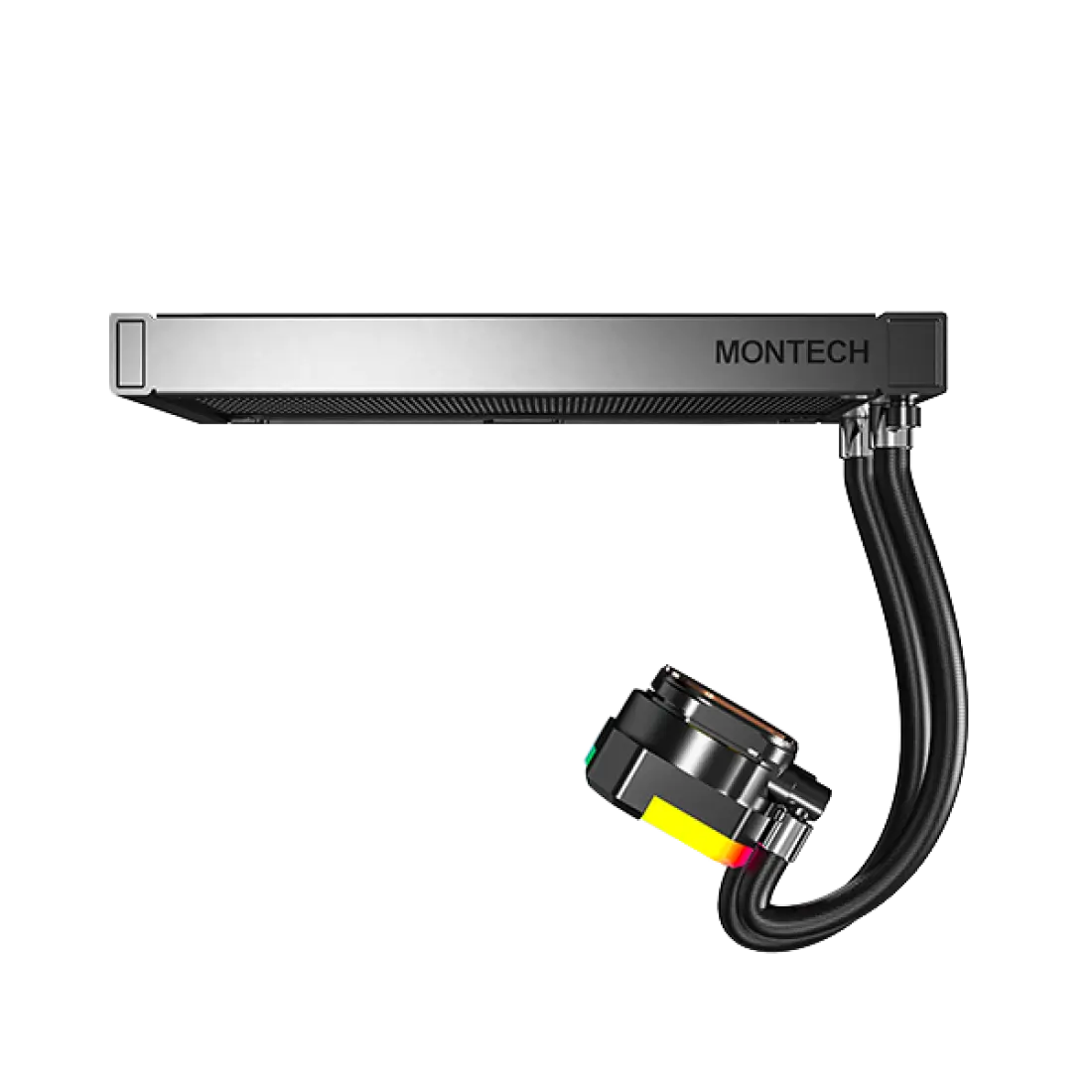 Montech HyperFlow ARGB 240 Black 240mm CPU Liquid Cooler - Image 4