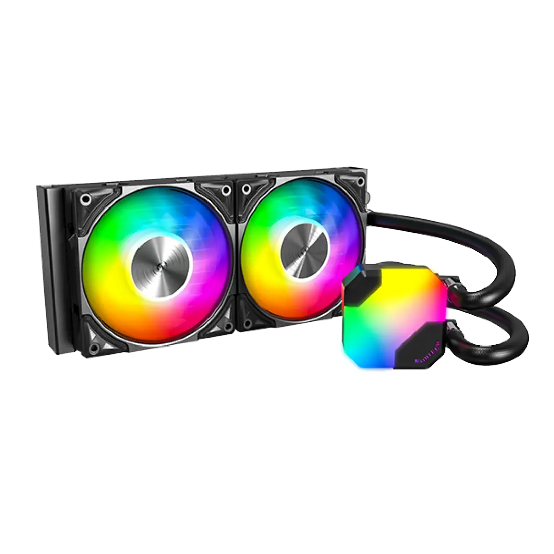 Montech HyperFlow ARGB 240 Black 240mm CPU Liquid Cooler