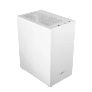 Dawg V 110 White mATX Mini Tower Cabinet With Pre-Installed Fan