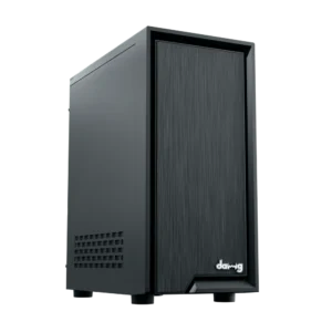 Dawg V 210 Black ATX Mid Tower Cabinet With Pre-Installed Fan