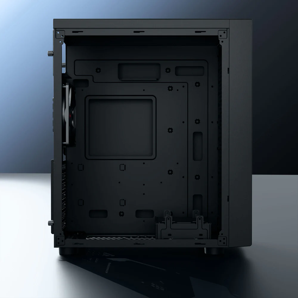 Dawg V 210 Black ATX Mid Tower Cabinet With Pre-Installed Fan - Image 5