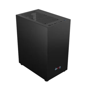 Dawg V 110 Black mATX Mini Tower Cabinet With Pre-Installed Fan