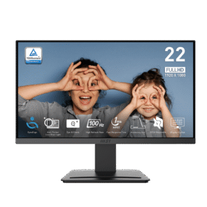 MSI PRO MP223 E2 21.45 Inch Flat VA Panel FHD 100Hz 1ms (MPRT) Anti-Glare Adaptive-Sync EyesErgo Technology Anti-Flicker Technology Business Productivity Monitors