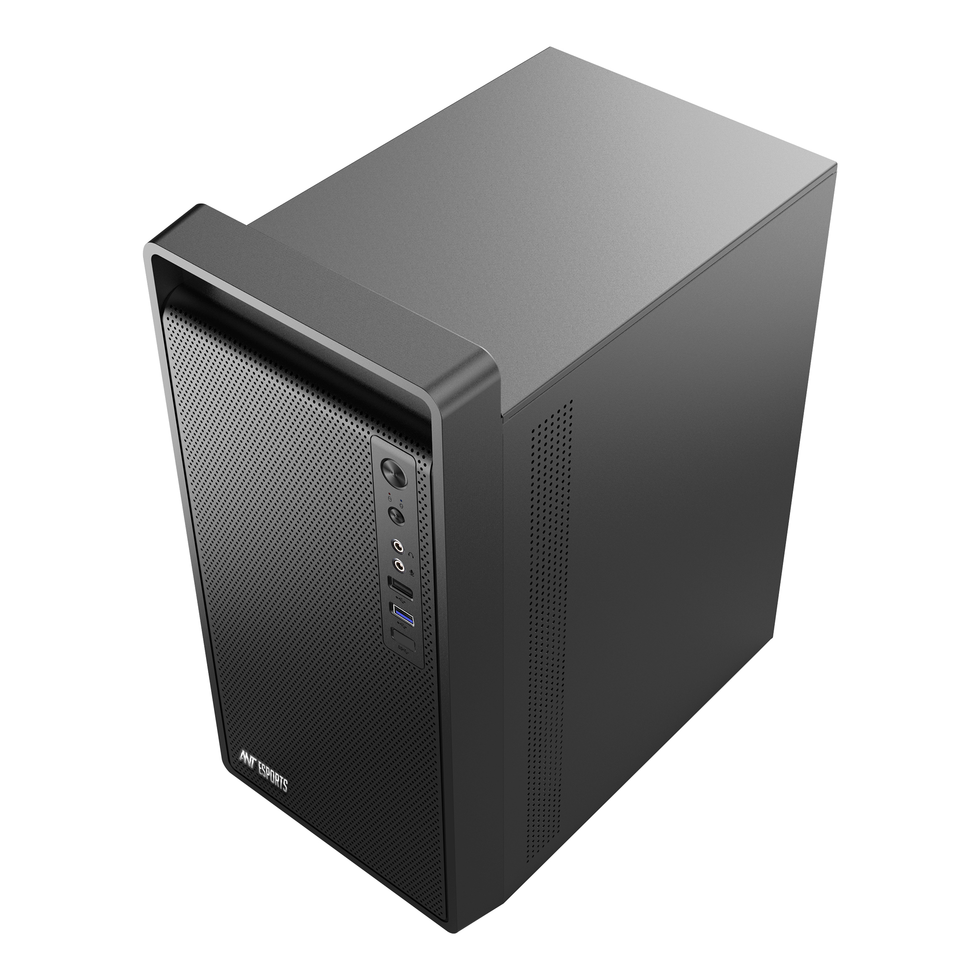 Ant Esports Si11 Black ATX Mid-Tower Cabinet With Pre-Installed Fans ( AESP0272 ) - Image 3