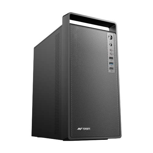 Ant Esports Si11 Black ATX Mid-Tower Cabinet With Pre-Installed Fans ( AESP0272 )