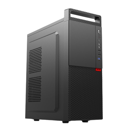 Ant Esports Si26 Black ATX Mid-Tower Cabinet With Pre-Installed Fans ( AESP0273 )