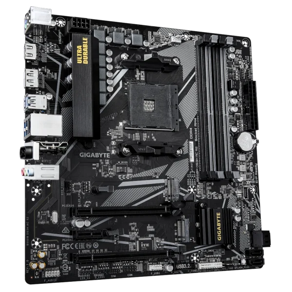 GIGABYTE B550M DS3H AC R2 Moederbord - AMD B550 - AMD AM4 socket - DDR4