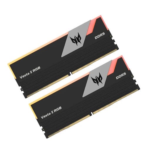 Acer Predator Vesta II RGB 32GB (16GB x 2) DDR5 6000MHz CL36 Black Desktop RAM ( BL.9BWWR.652 ) - Image 2