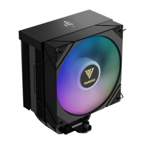 Gamdias BOREAS M2-51D ARGB Advanced Cooling Effortless Monitoring 120mm Black CPU Air Cooler
