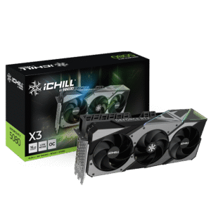 INNO3D GeForce RTX 5080 iCHILL X3 V2 16GB GDDR7 256-bit Gaming Graphics Card With Triple Fans ( C50803-16D7X-176069R )