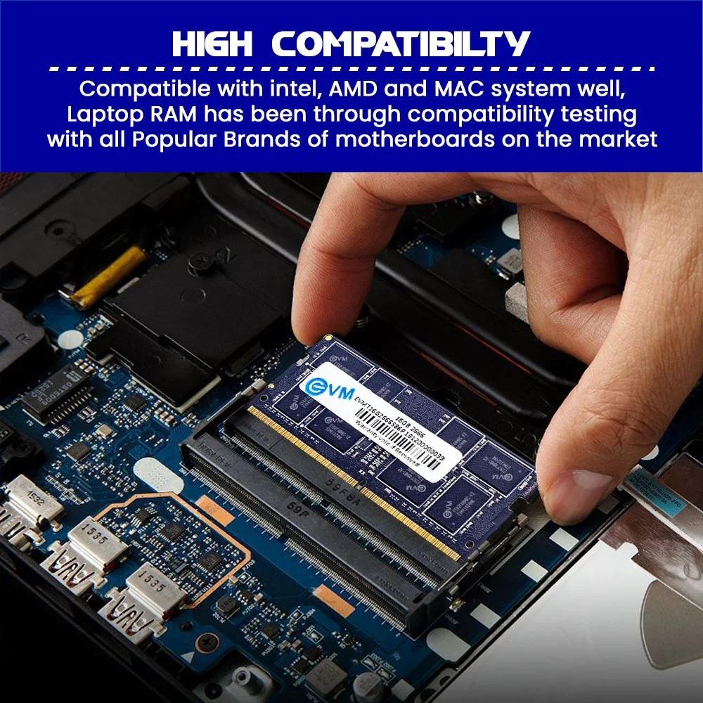EVM 16GB DDR4 2666MHz CL11 Laptop Ram ( EVMT16G2666S86P ) - Image 5