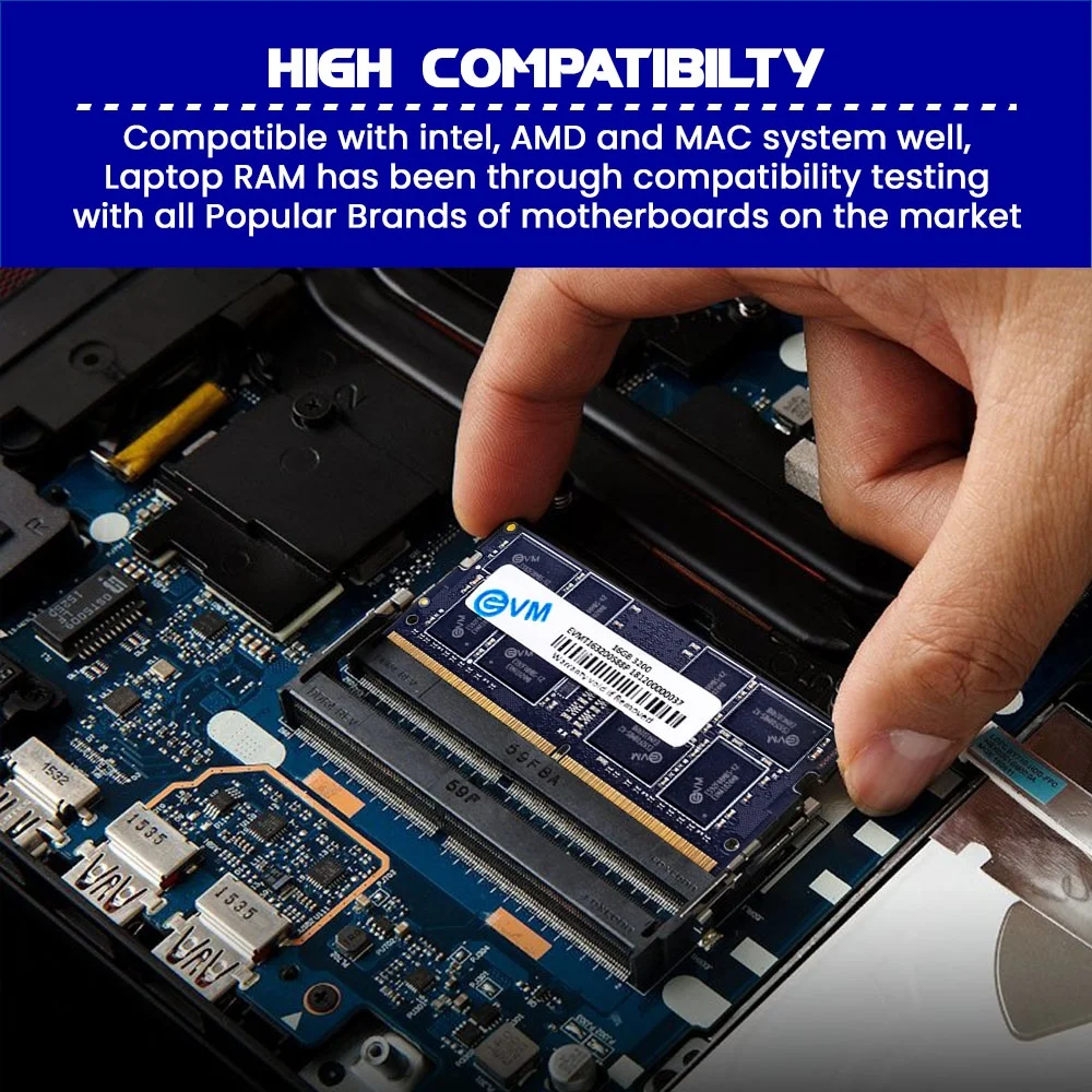 EVM 16GB DDR4 3200MHz CL11 Laptop RAM ( EVMT16G3200S88P ) - Image 5