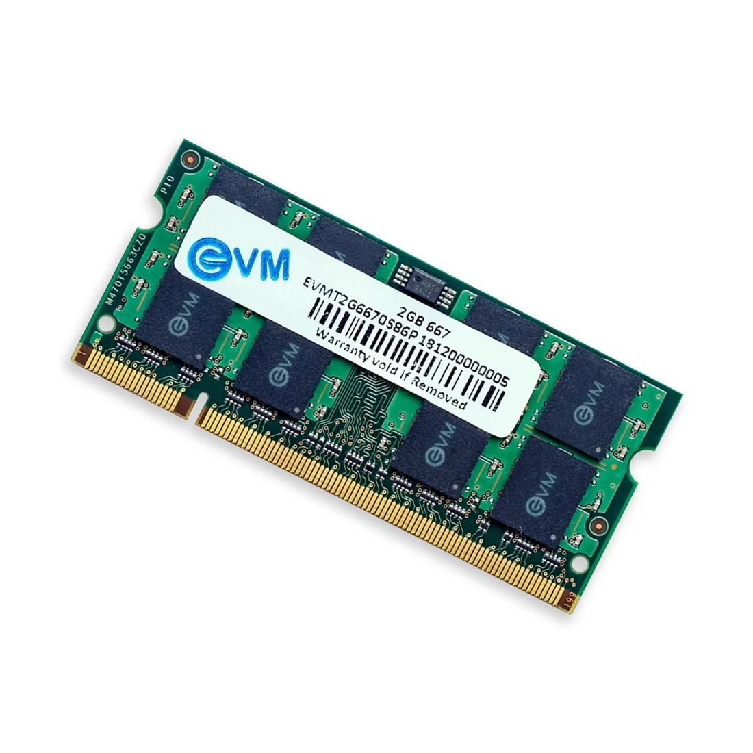 EVM 2GB DDR2 667MHz CL5 Laptop Ram ( EVMT2G6670S86P ) - Image 4