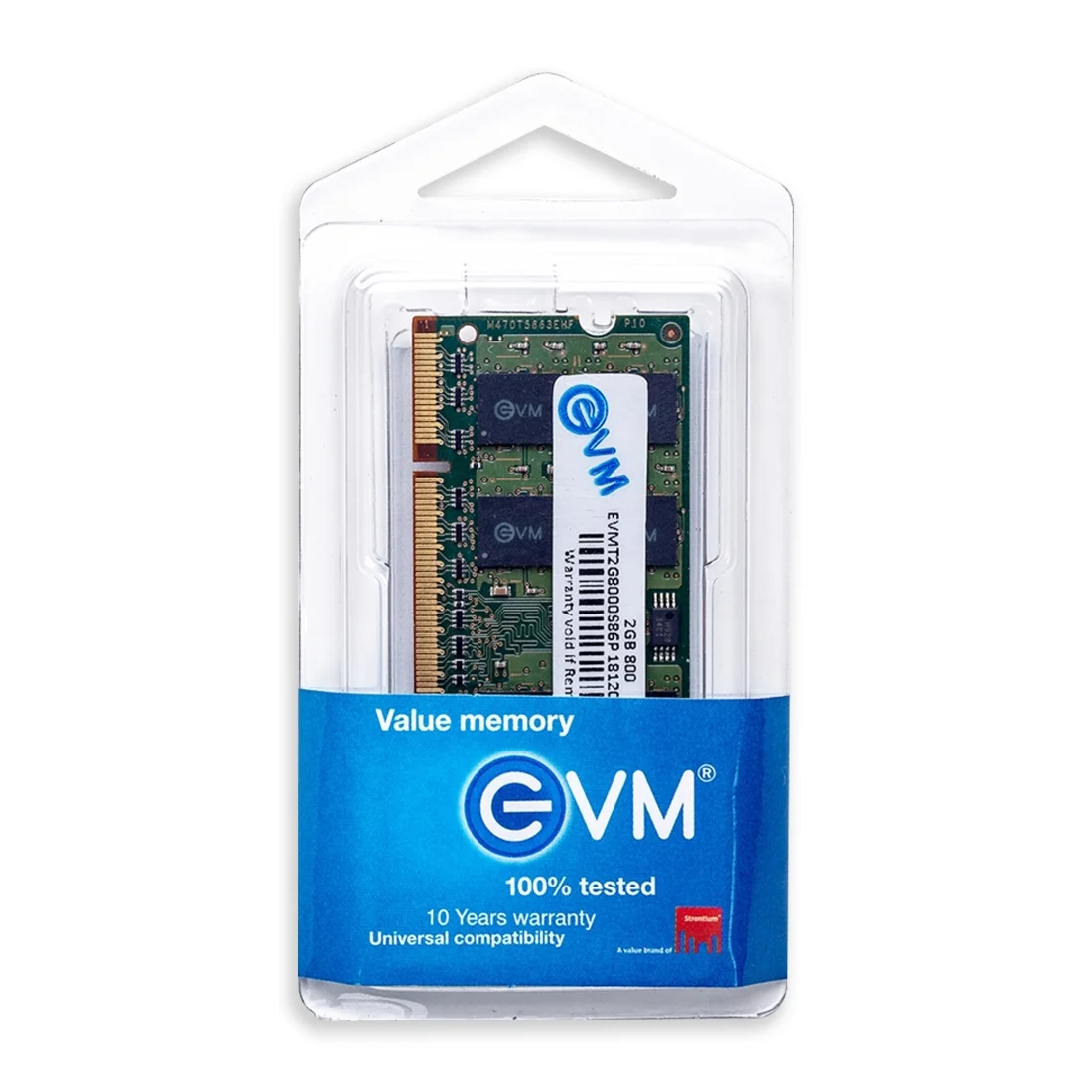 EVM 2GB DDR2 800MHz CL5 Laptop Ram ( EVMT2G8000S86P 2GB ) - Image 4