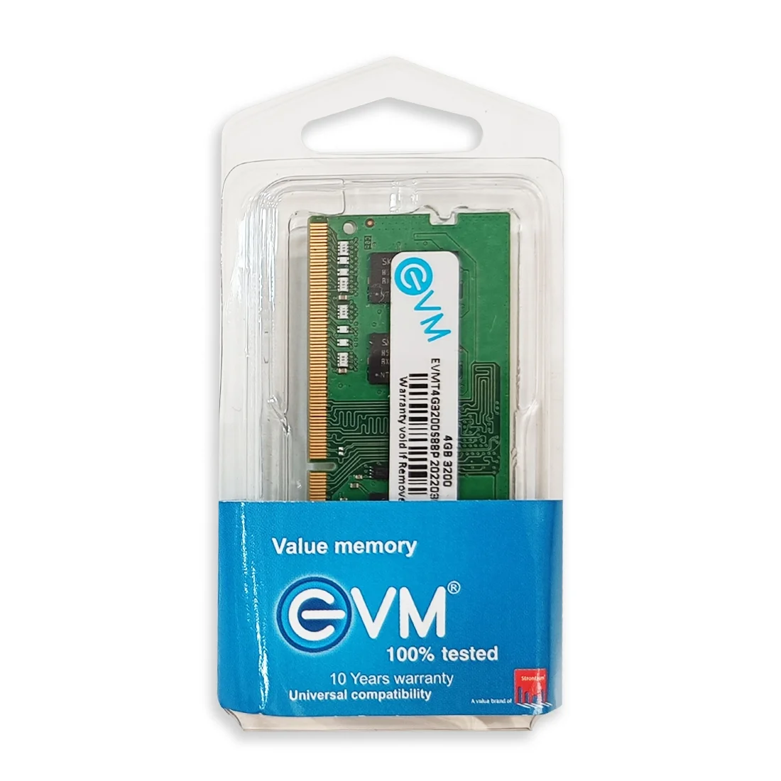 EVM 4GB DDR4 3200MHz CL15 Laptop Ram ( EVMT4G3200S88P ) - Image 8