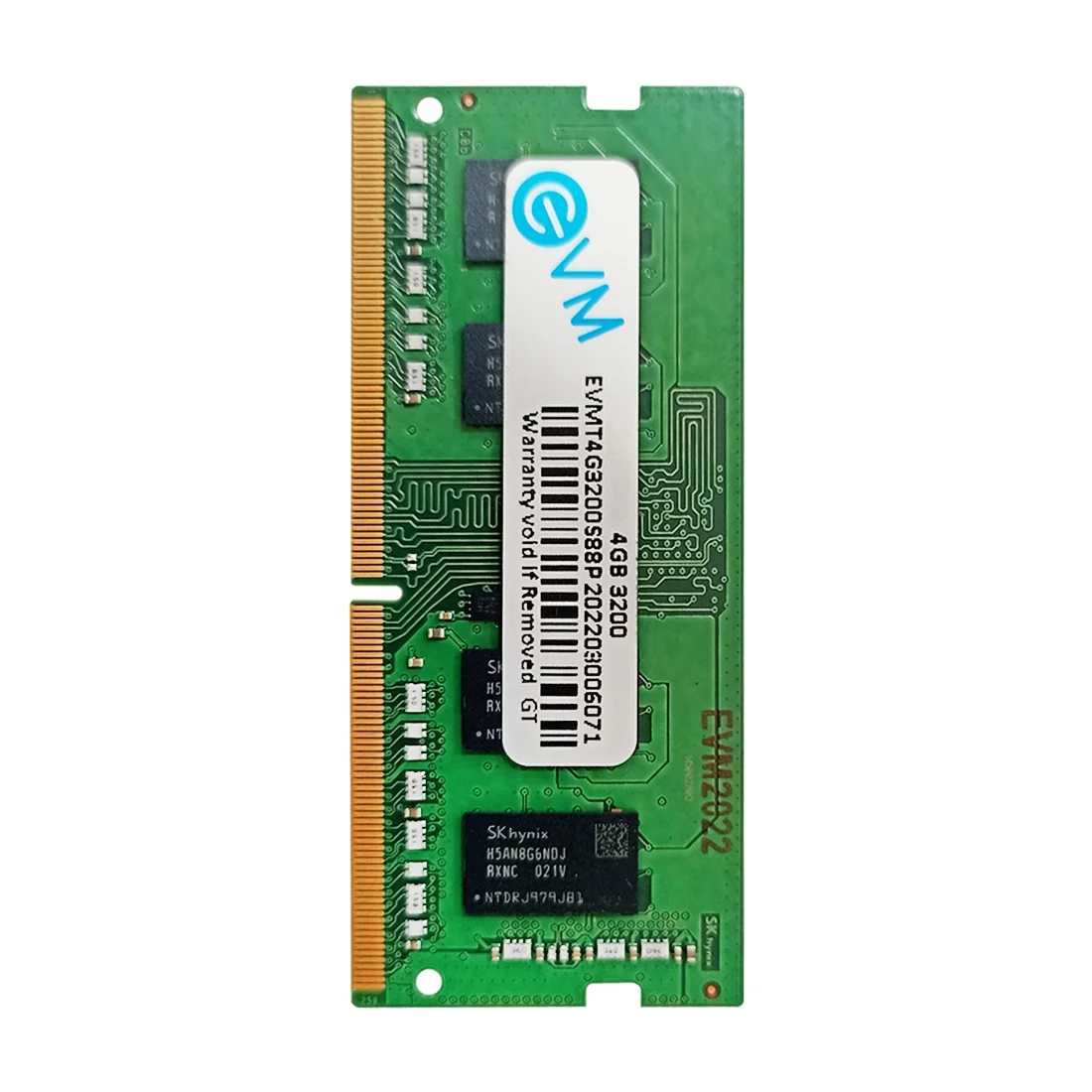 EVM 4GB DDR4 3200MHz CL15 Laptop Ram ( EVMT4G3200S88P )