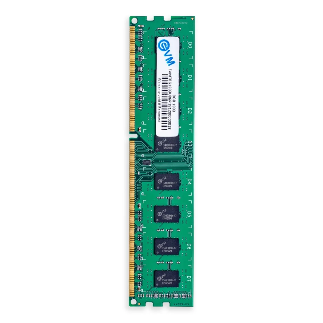 EVM 8GB DDR3 1333MHz CL11 Desktop RAM (EVMT8G1333U86P )