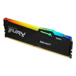 Kingston Fury Beast RGB 32GB (32GB x 1) DDR5 6000MHz CL36 288-Pin DIMM Desktop RAM ( KF560C36BBE2A-32 )