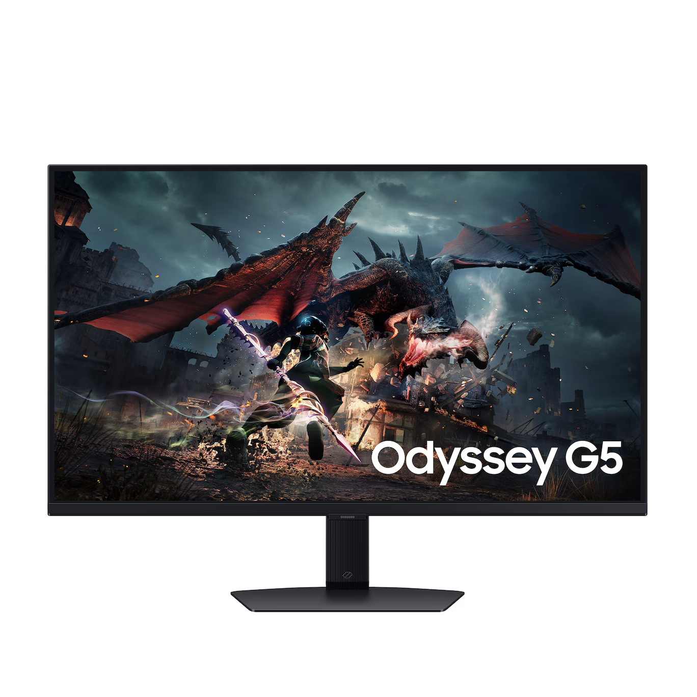 Samsung Odyssey G5 LS32DG500EW 32-Inch Flat IPS QHD 180Hz 1 ms(GTG) AMD FreeSync Gaming Monitor ( LS32DG500EWXXL )