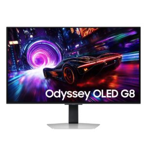 Samsung Odyssey OLED G8 32-Inch Flat OLED 4K UHD 240Hz 0.03 ms(GTG) AMD FreeSync Premium Pro Flicker Free Gaming Monitor ( LS32FG810SWXXL )