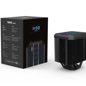Alseye M90 ARGB 92mm Hidden Fan Designed Dual Tower CPU Air Cooler