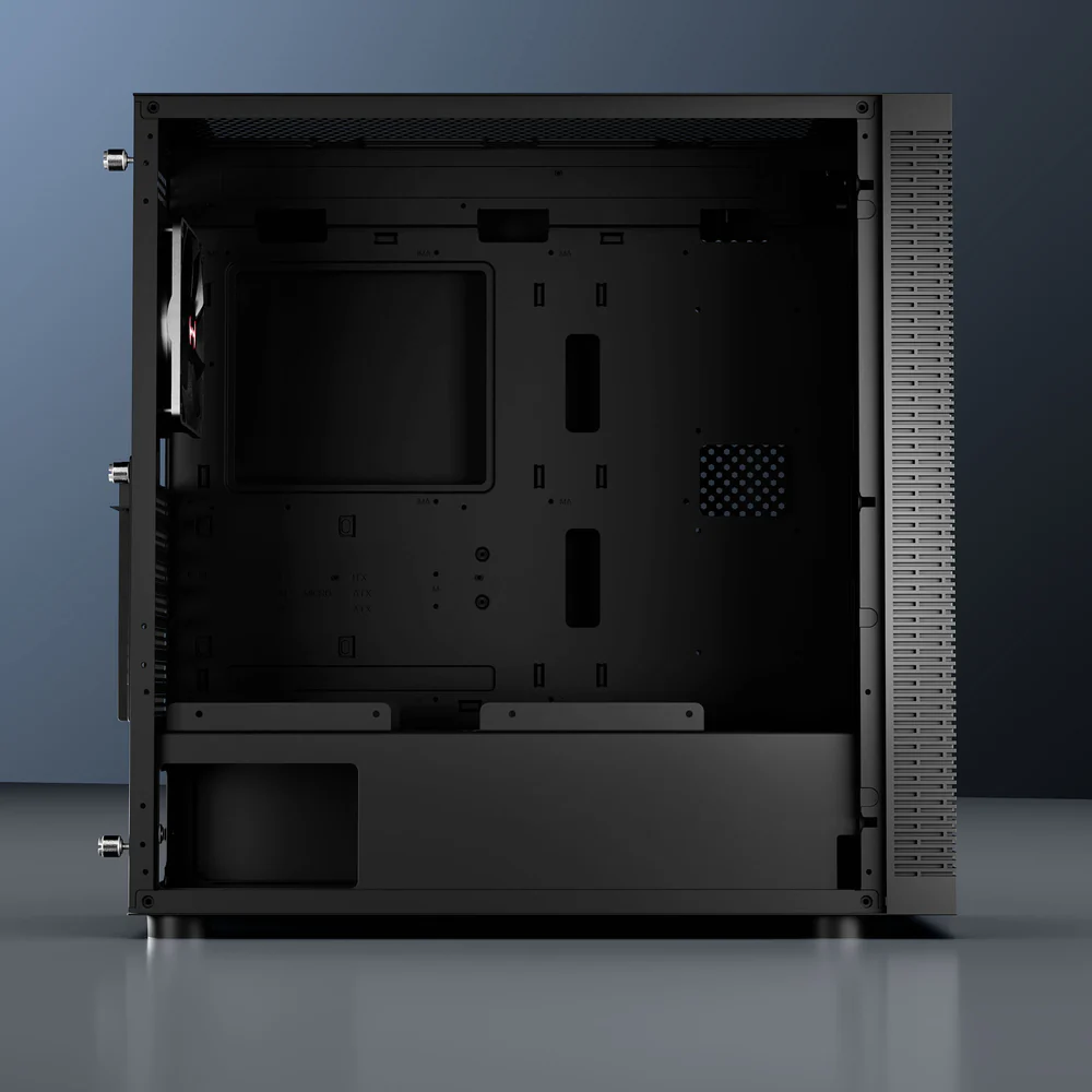 Dawg X 490 Black EATX Full Tower Cabinet With Pre-Installed Fan - Image 2