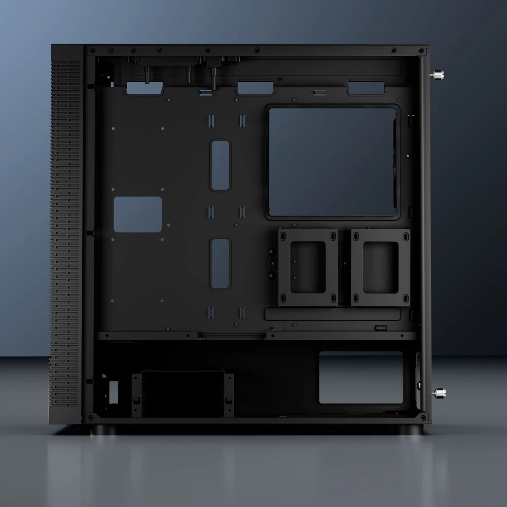 Dawg X 490 Black EATX Full Tower Cabinet With Pre-Installed Fan - Image 3