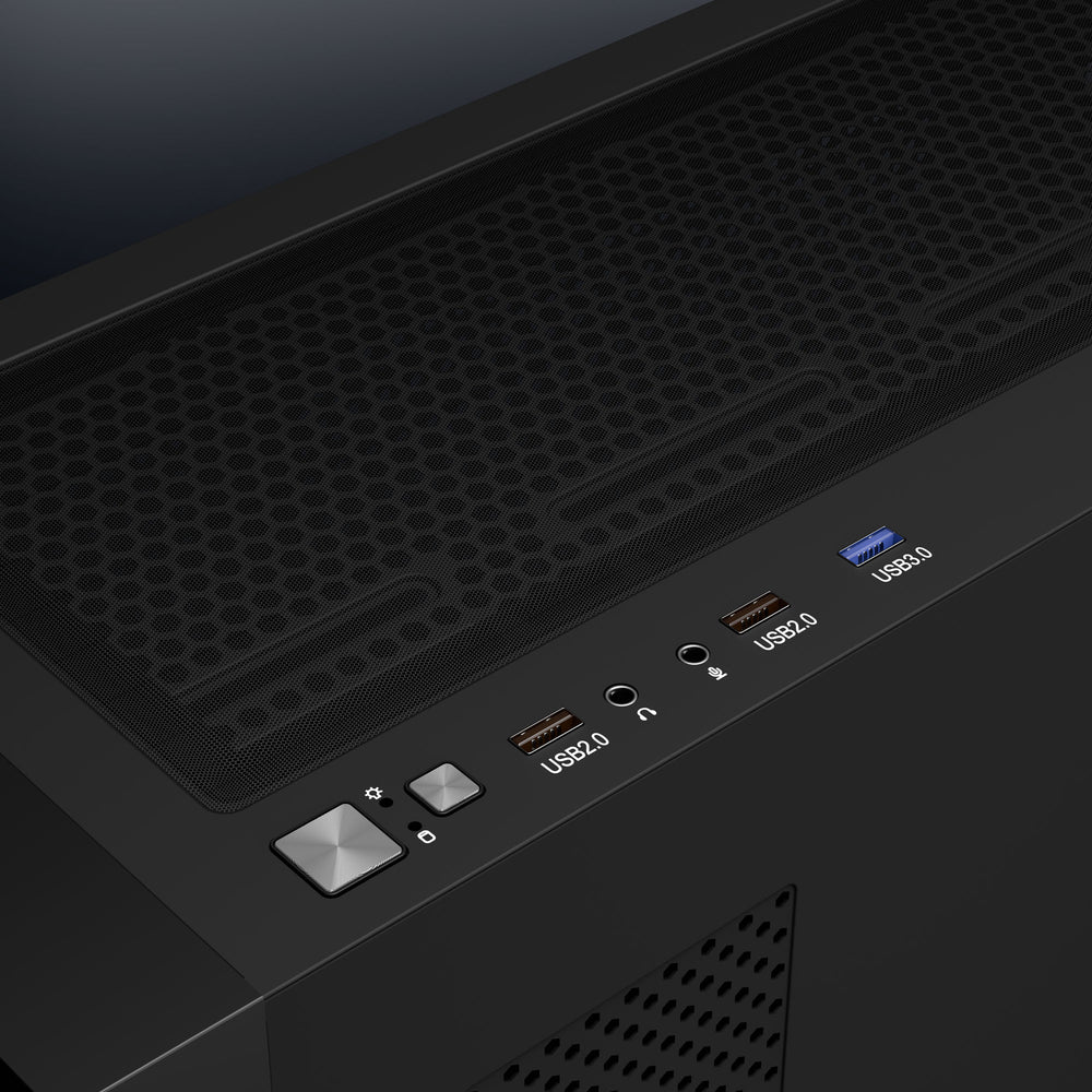 Dawg X 490 Black EATX Full Tower Cabinet With Pre-Installed Fan - Image 10