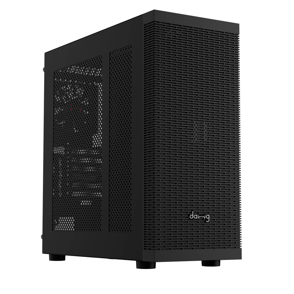 Dawg X 490 Black EATX Full Tower Cabinet With Pre-Installed Fan