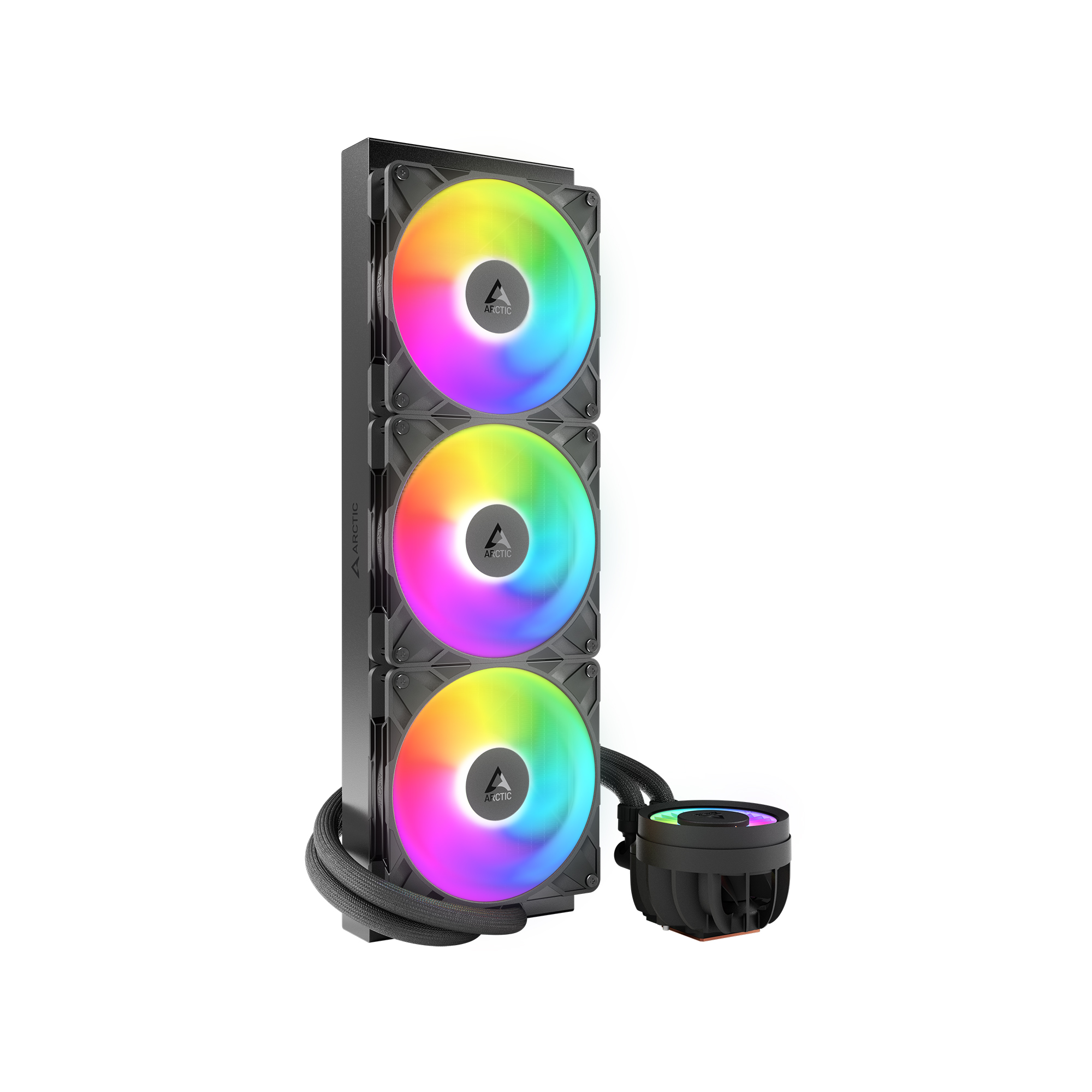 Arctic Liquid Freezer III Pro 420 A-RGB Multi Compatible All-in-One Black CPU Liquid Cooler ( ACFRE00185A ) - Image 2