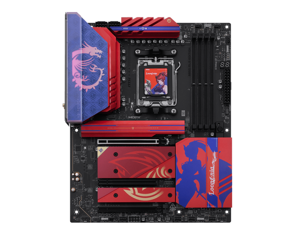 MSI B850 MLG EDITION ATX Motherboard ( AMD Socket AM5, Support AMD Ryzen 9000, 8000, 7000 Series Desktop Cpu, 4x DDR5 RAM Slots ) - Image 2