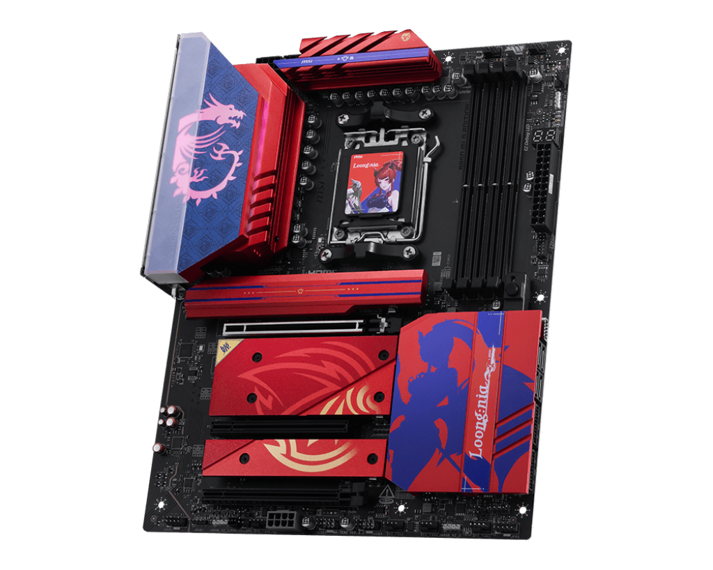 MSI B850 MLG EDITION ATX Motherboard ( AMD Socket AM5, Support AMD Ryzen 9000, 8000, 7000 Series Desktop Cpu, 4x DDR5 RAM Slots ) - Image 3