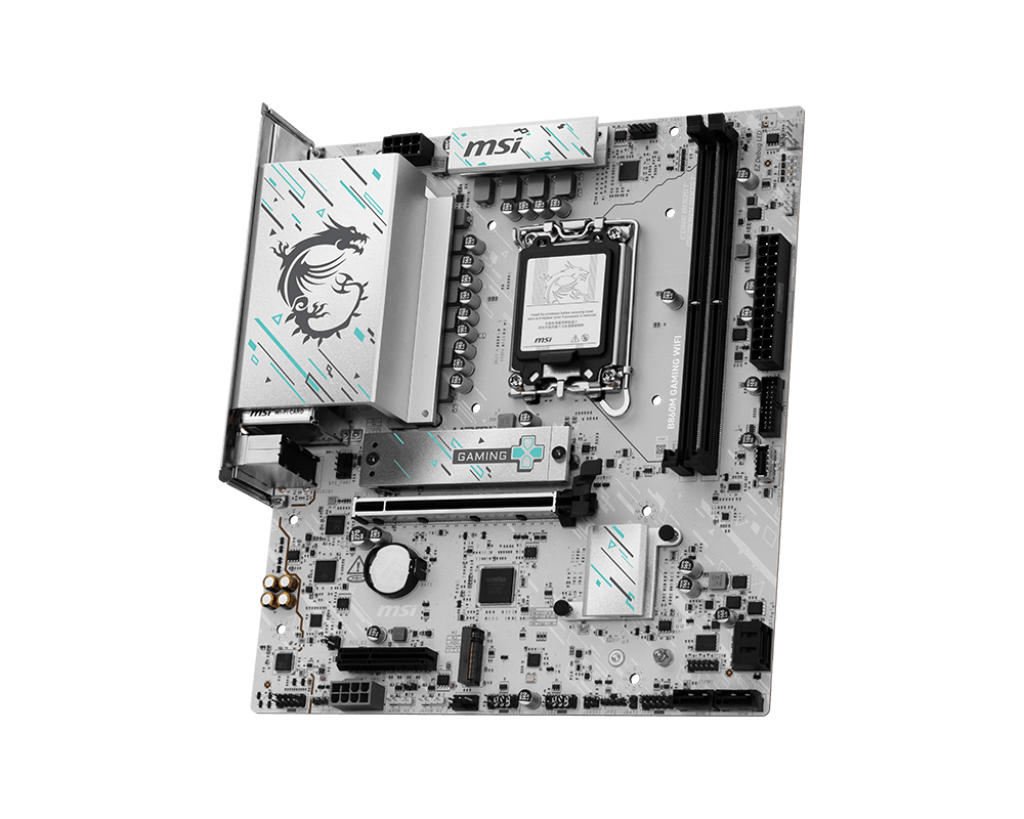 MSI B860M GAMING WIFI mATX Motherboard ( Intel Socket LGA 1851, Supports Intel Core Ultra Processors (Series 2) Desktop Cpu, 2x DDR5 RAM Slots, Max 128GB RAM ) - Image 4