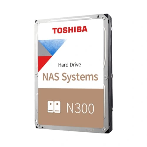 Toshiba N300 4TB 3.5 Inch SATA 7200 RPM NAS Internal Hard Disk Drive ( HDWQ140UZSVA ) - Image 2