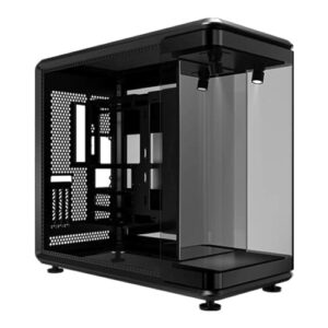 Cooler Master MasterFrame 360 Panorama ATX Mid Tower  Tempered Glass Black PC Case ( MF360-KINN-S00 )