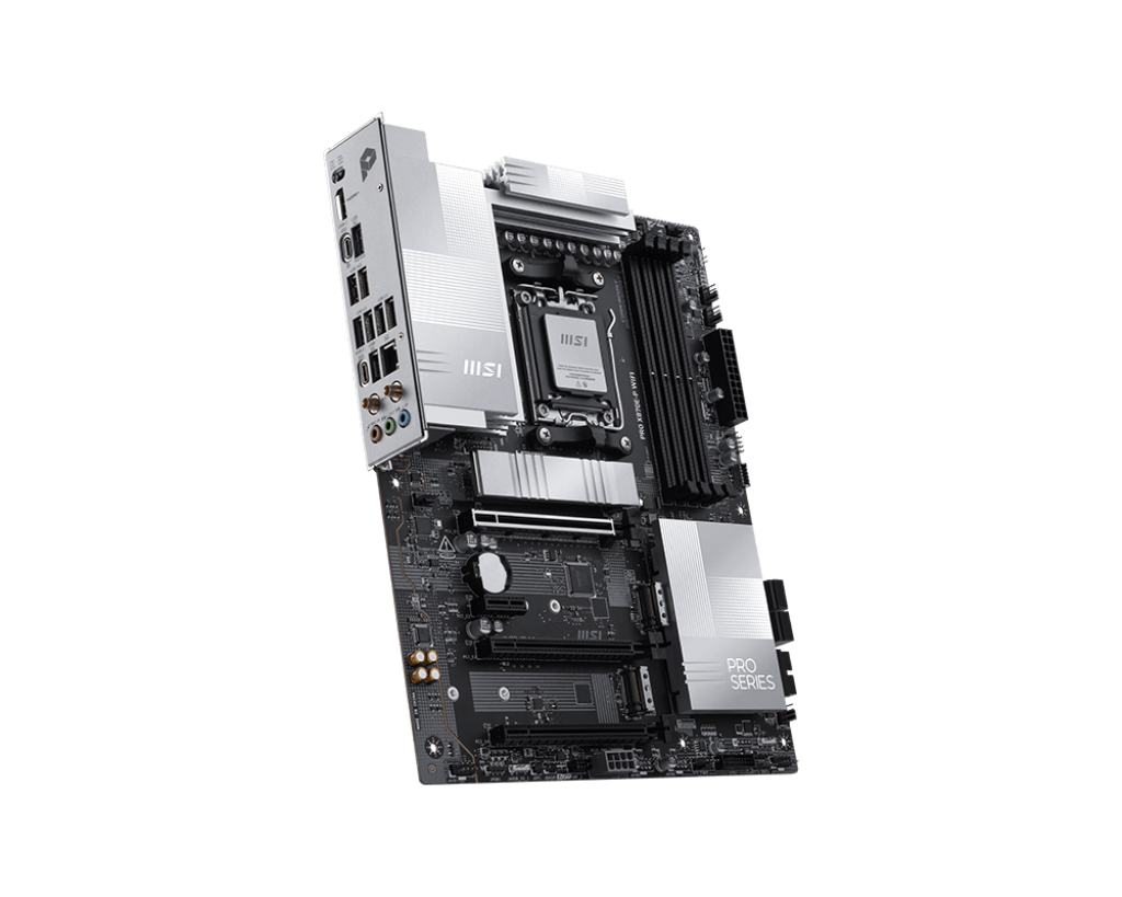 MSI PRO X870E-P WIFI ATX Motherboard ( AMD Socket AM5, Supports AMD Ryzen 9000, 8000, 7000 Series Desktop Cpu, 4x DDR5 RAM Slots, Max 256GB RAM ) - Image 4