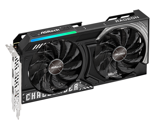 ASRock AMD Radeon RX 9060 XT Challenger 16GB OC 16GB GDDR6 128-bit Graphics Card With Dual Fans ( RX9060XT CL 16GO ) - Image 3